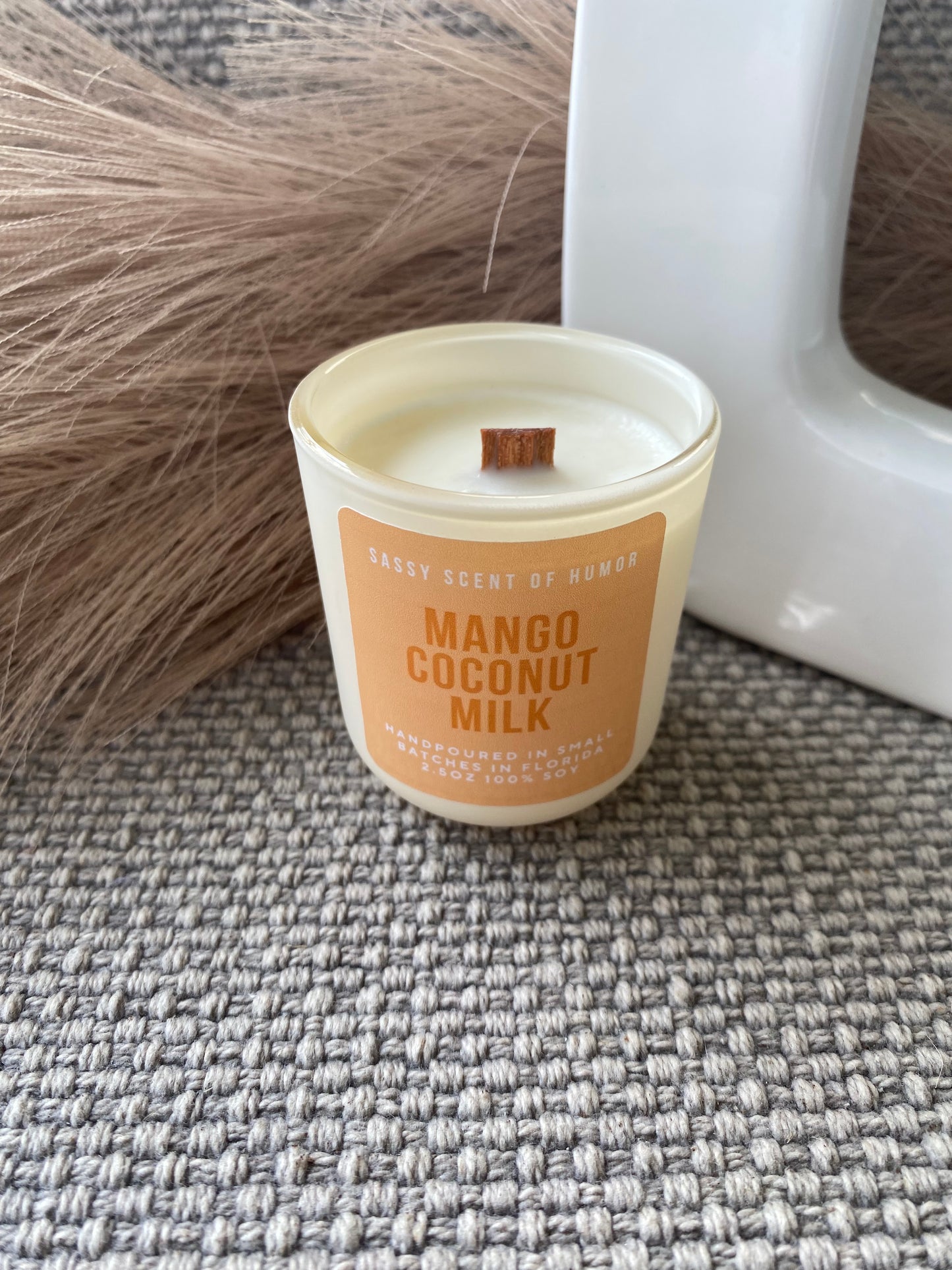 Mango Coconut Milk Mini 2.5oz Candles