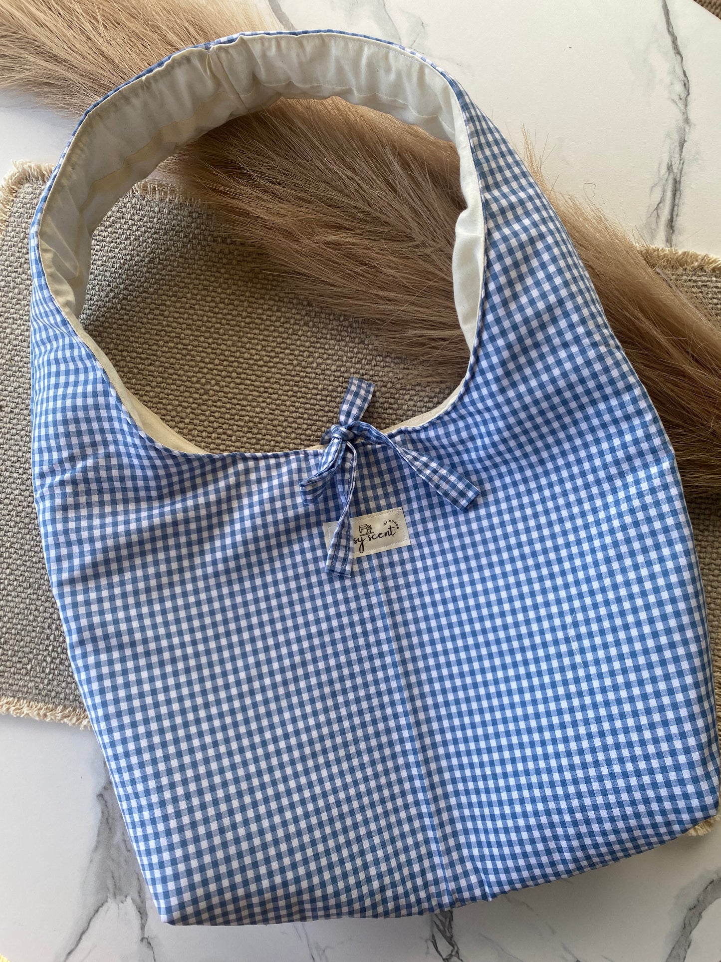 Gingham Shoulder Bag