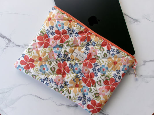 Vintage Blossom Laptop Sleeves