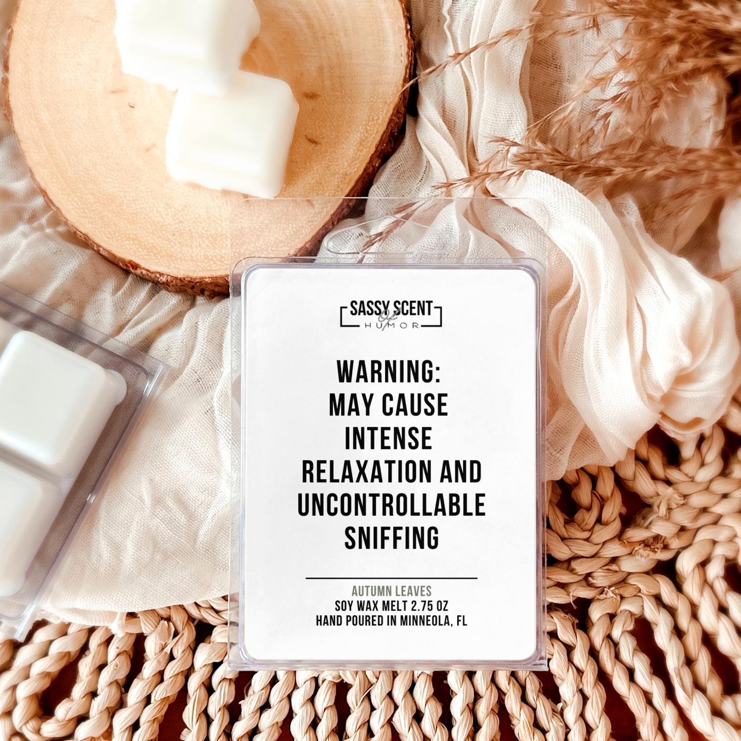 Warning May Cause Intense Relaxation And Uncontrollable Sniffing Wax Melt