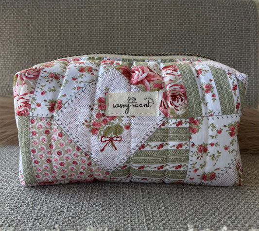Rose Garden Makeup Pouches