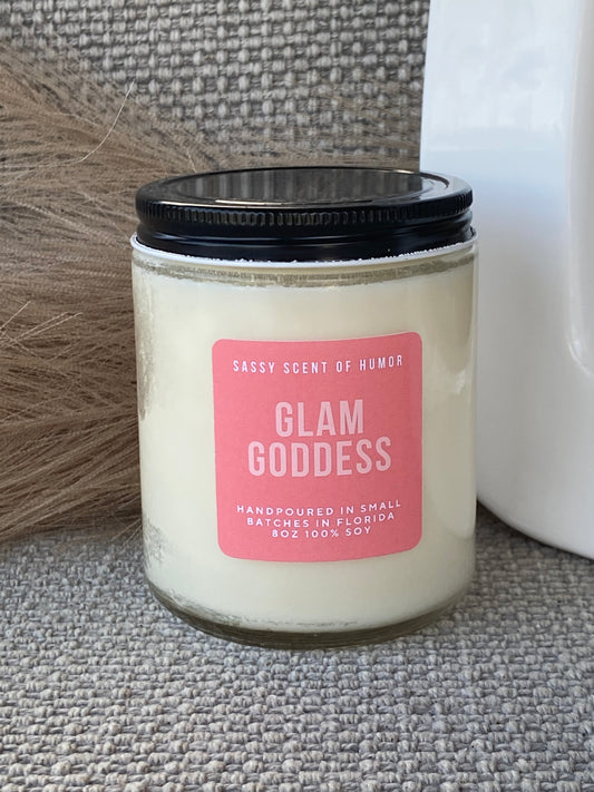 Glam Goddess 8oz Candle
