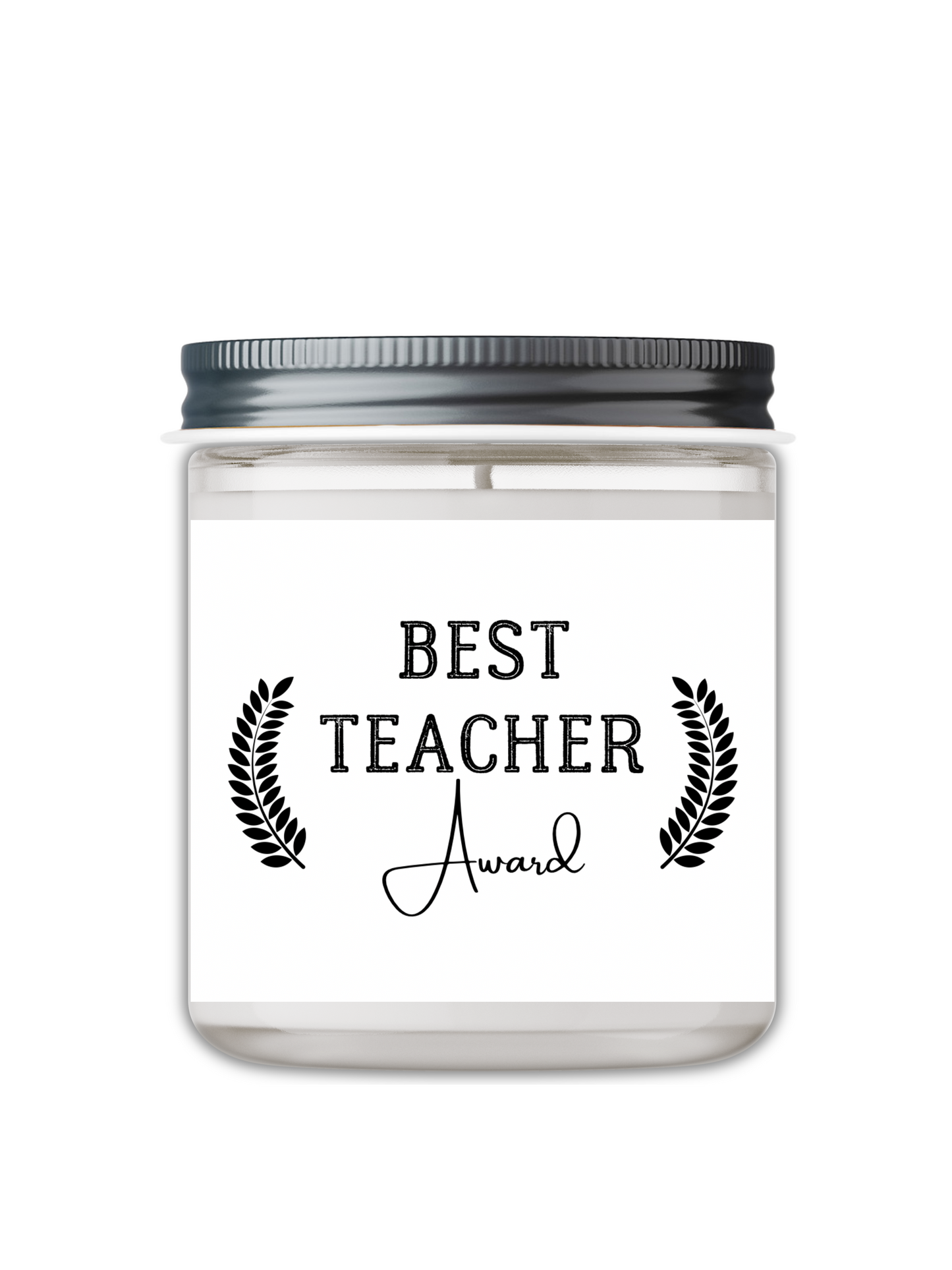 Best Teacher Award Candle