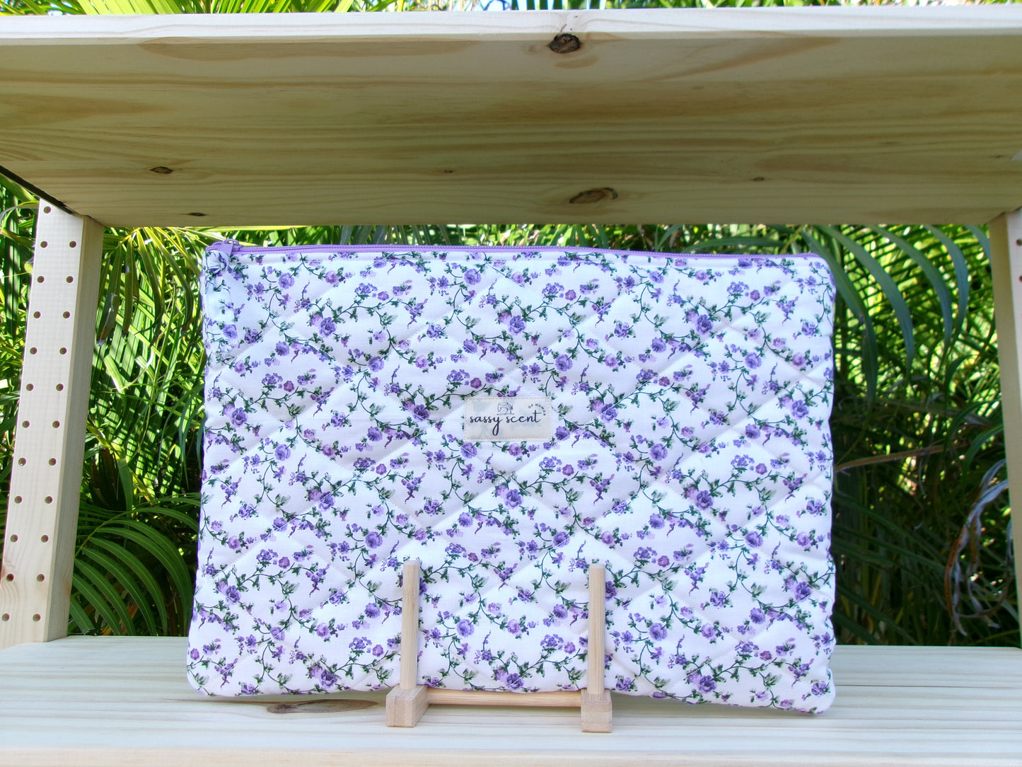 Lavender Rose Laptop Sleeves