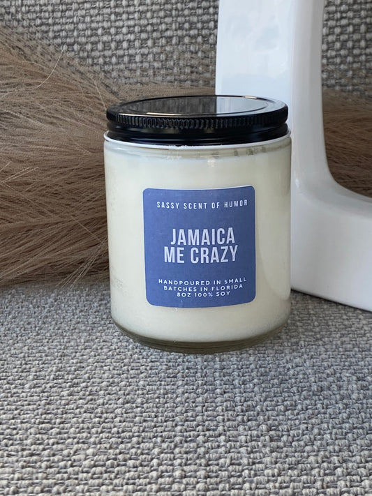 Jamaica Me Crazy 8oz Candle