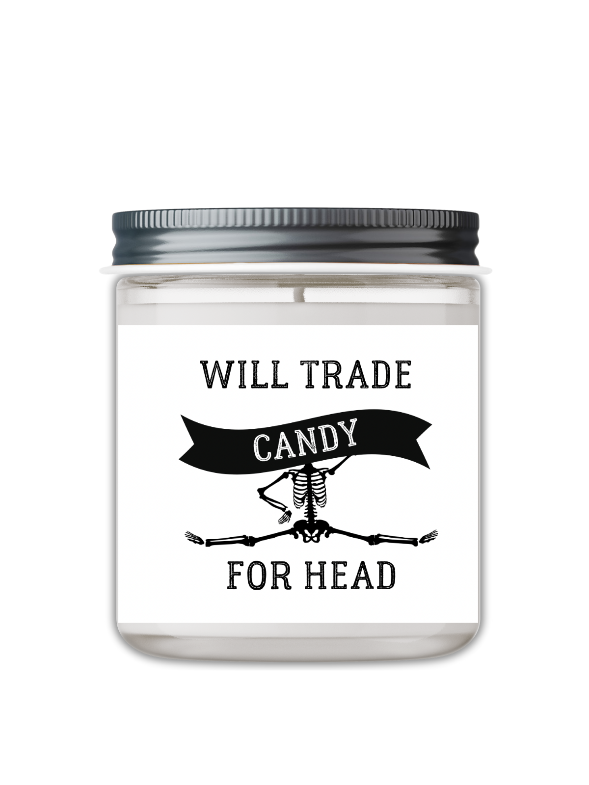 WILL TRADE CANDY FOR HEAD CANDLE