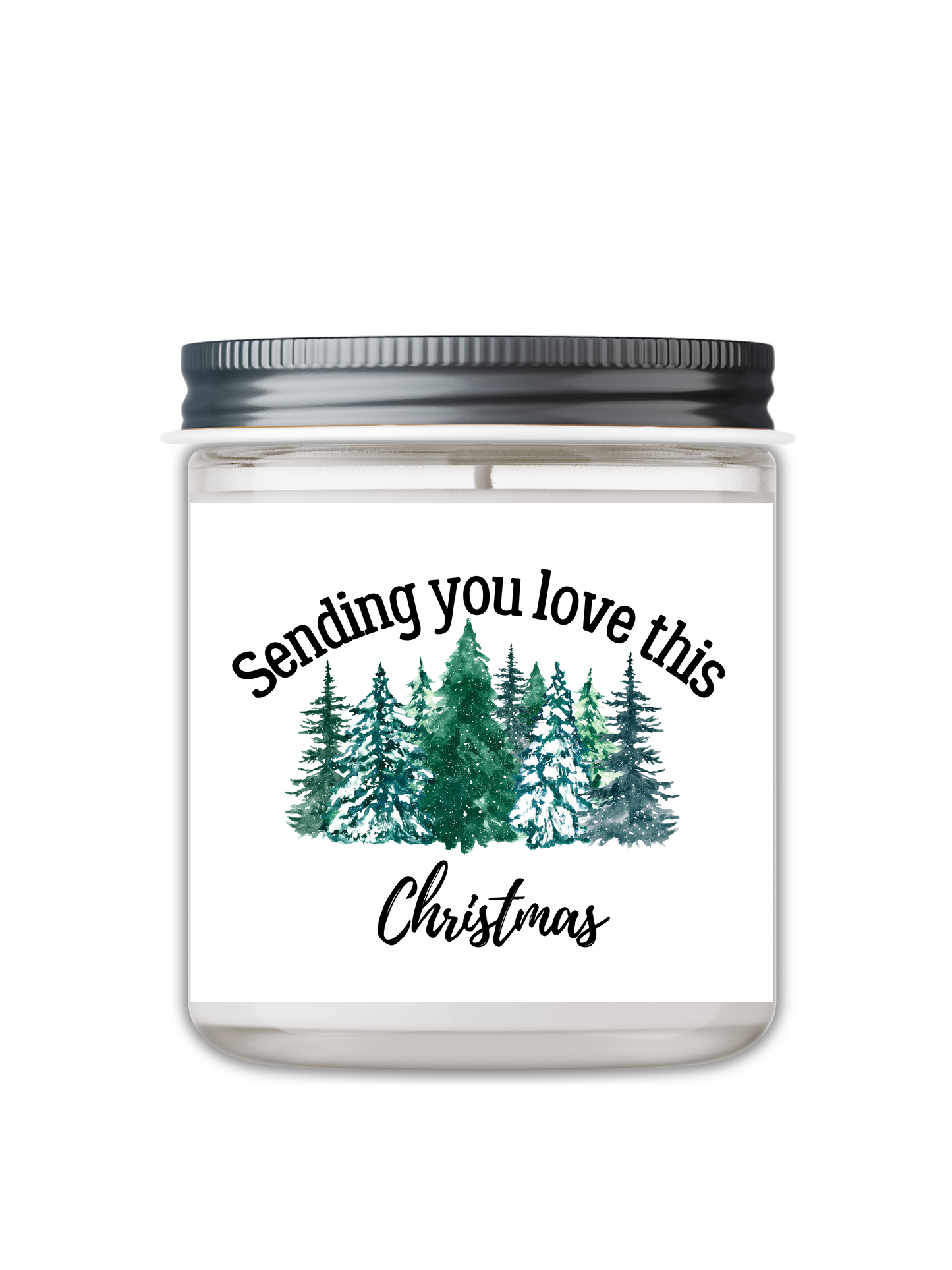 SENDING YOU LOVE THIS CHRISTMAS CANDLE