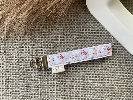 Floral Fancy Keychain Holder