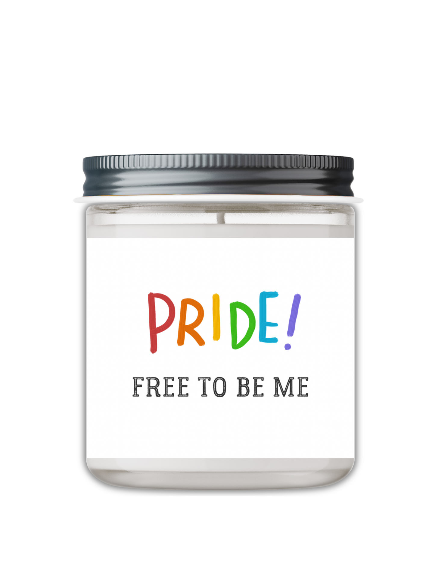 PRIDE FREE TO BE ME CANDLE