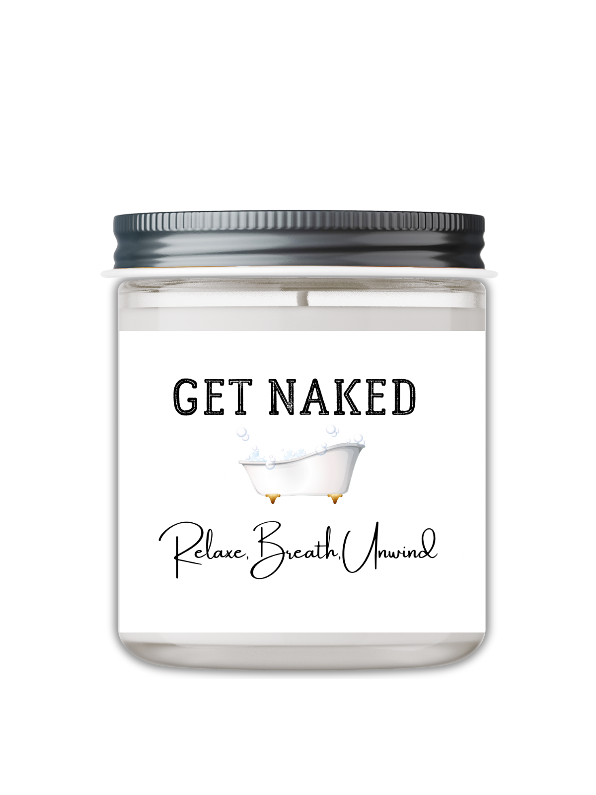 GET NAKED RELAX AND UNWIND CANDLE