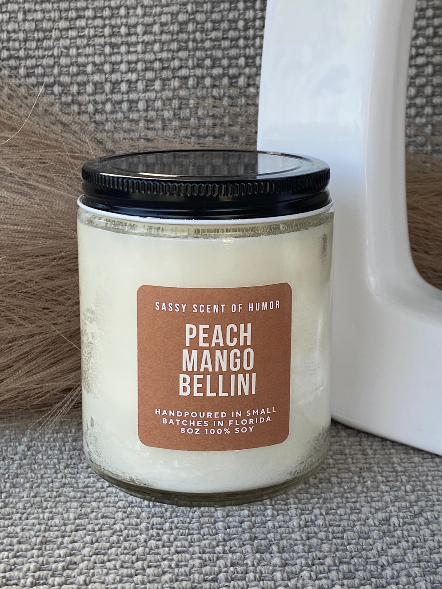 Peach Mango Bellini 8oz Candle