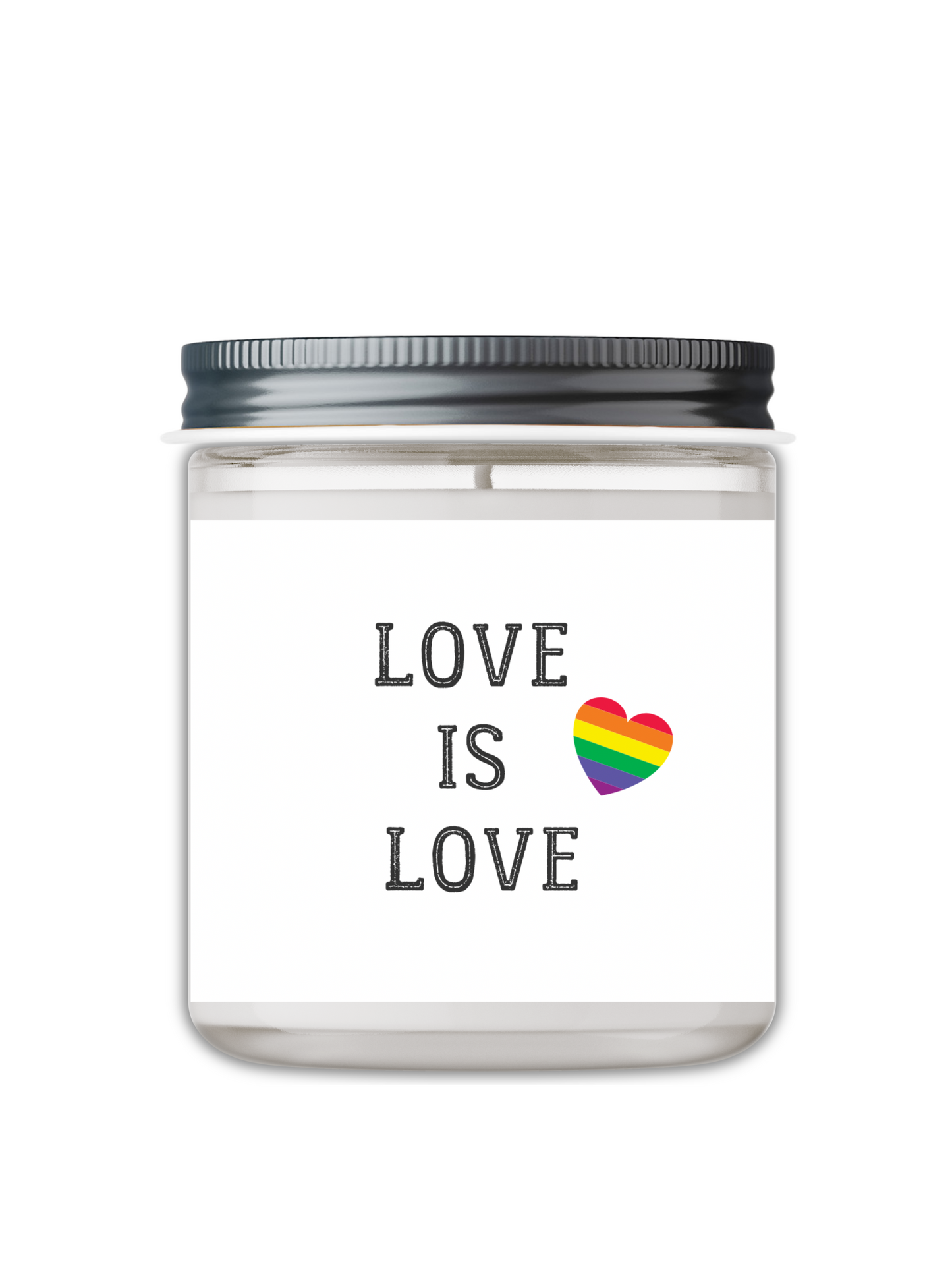 LOVE IS LOVE CANDLE