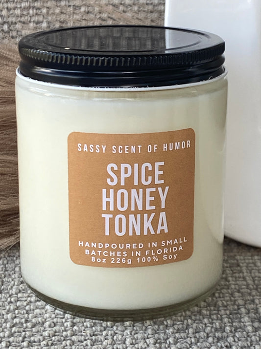 Spice Honey Tonka 8oz Candle
