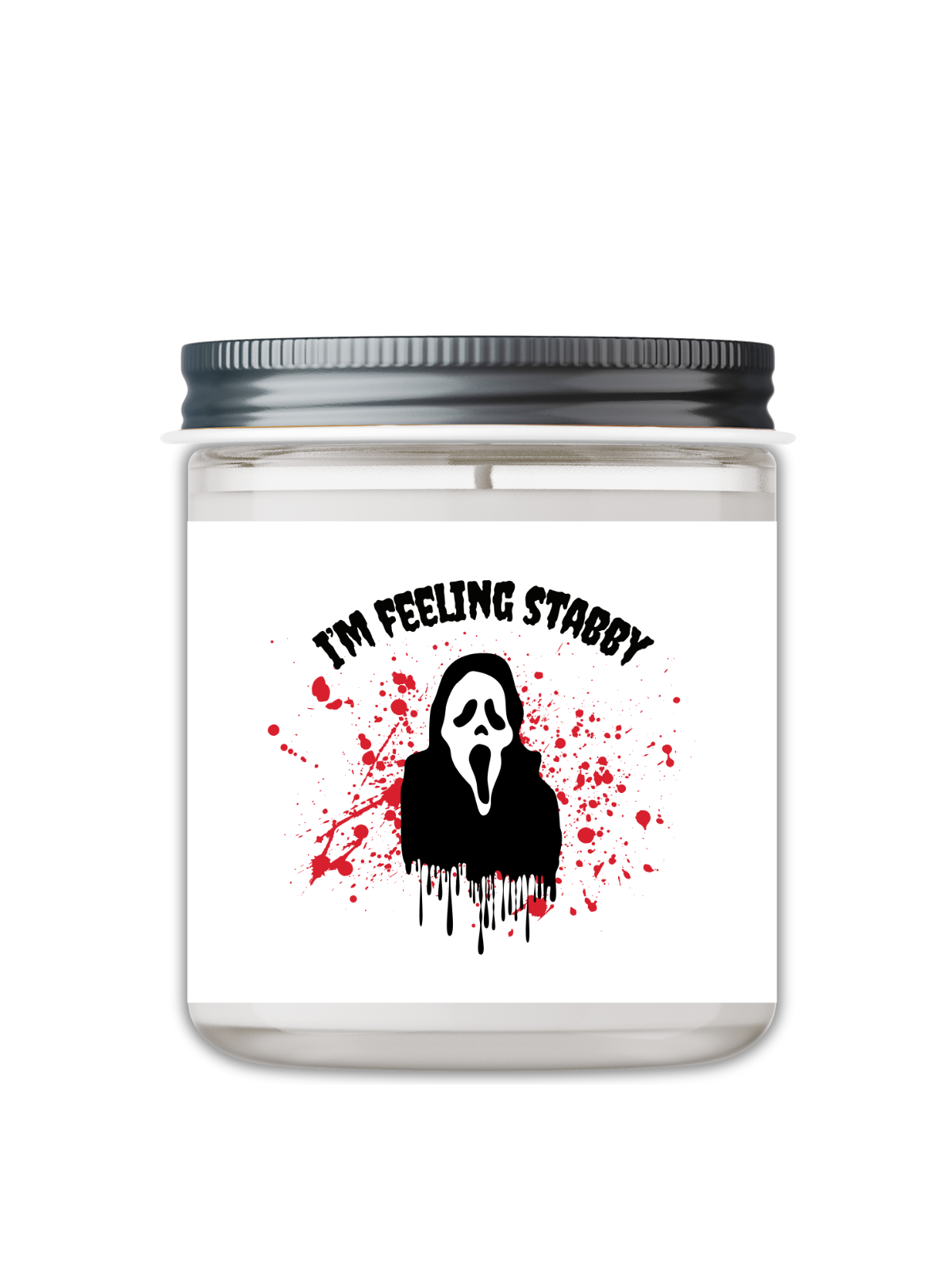 I’m Feeling Stabby Halloween Candle