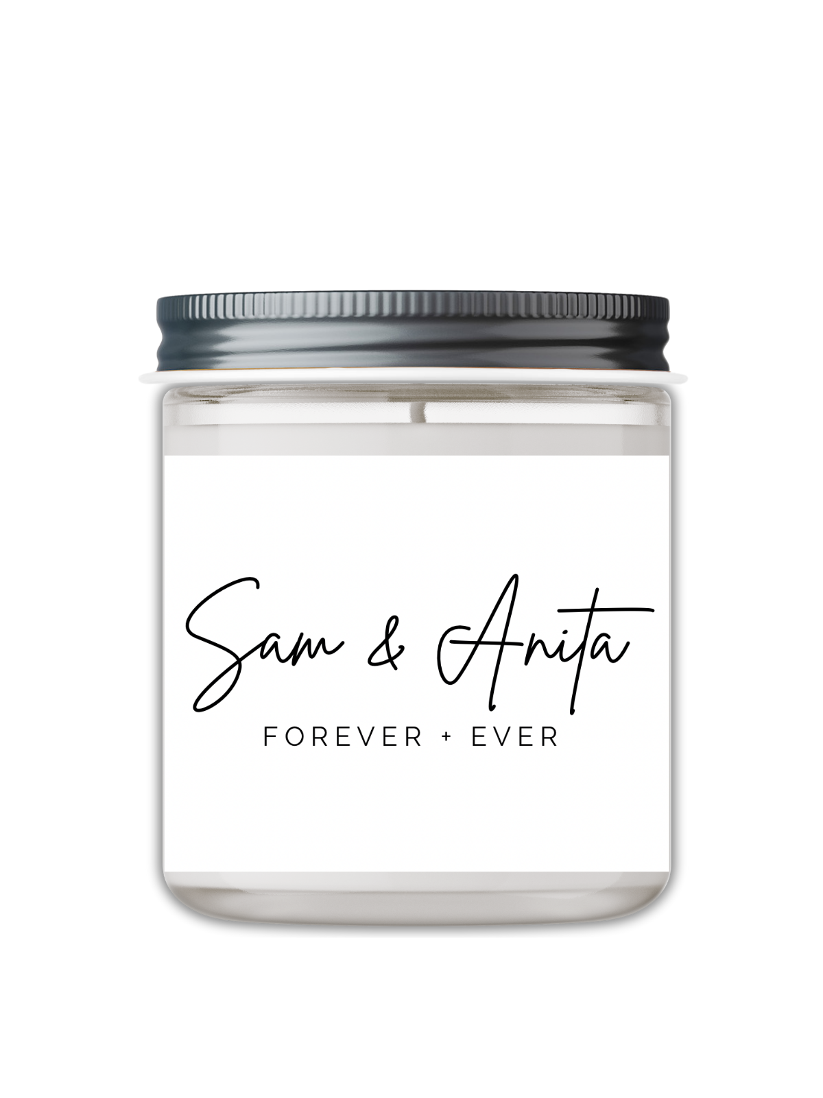 FOREVER & EVER CUSTOM CANDLE