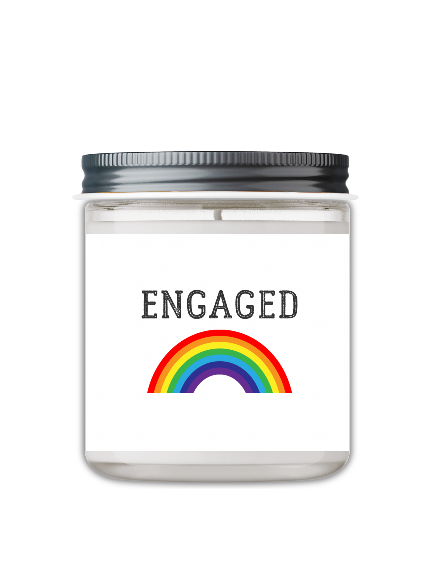 ENGAGED LGBTQ CANDLE