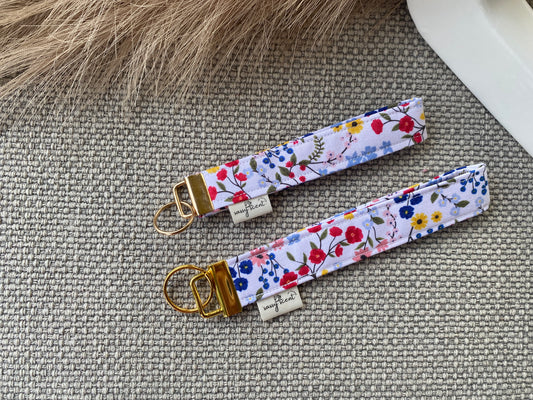 Spring Garden Keychain Holder
