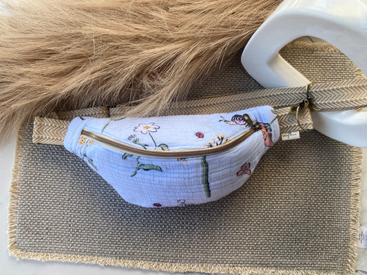 Whispering Bloom Fanny Pack Bag