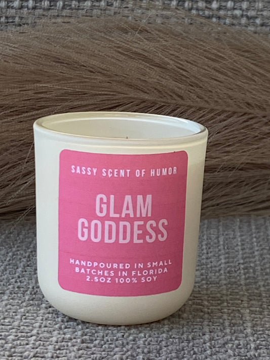 Glam Goddess Mini 2.5oz Candles