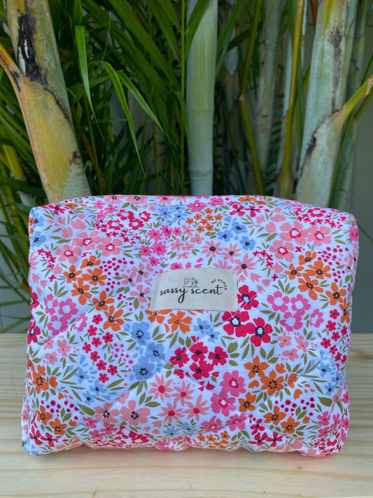 Flower Blossom Makeup Pouches