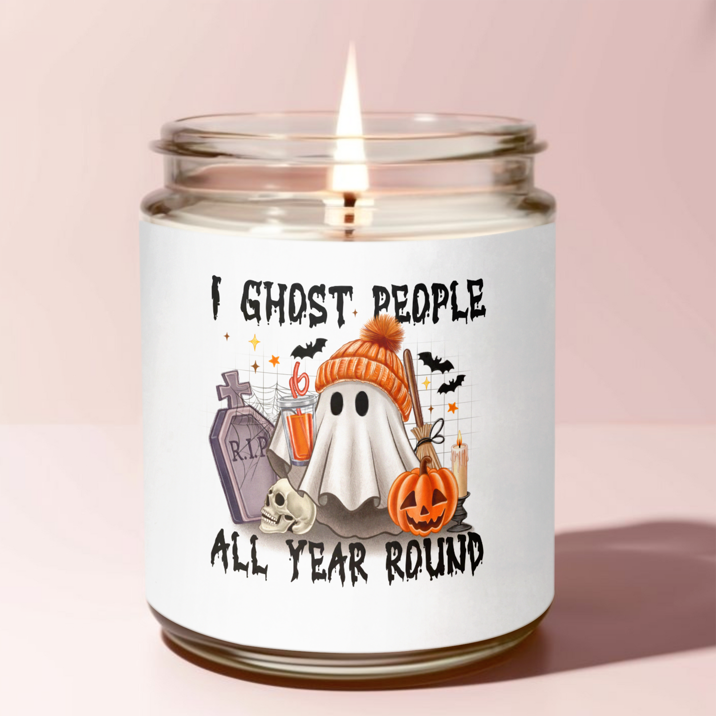 I Ghost People All Year Round Candle