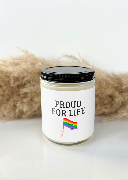 PROUD FOR LIFE CANDLE