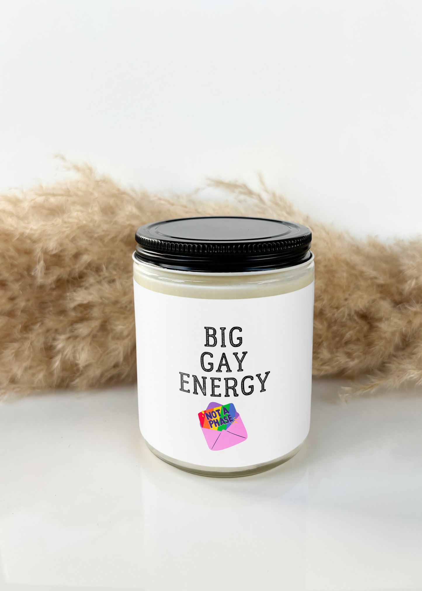 Big Gay Energy Candle