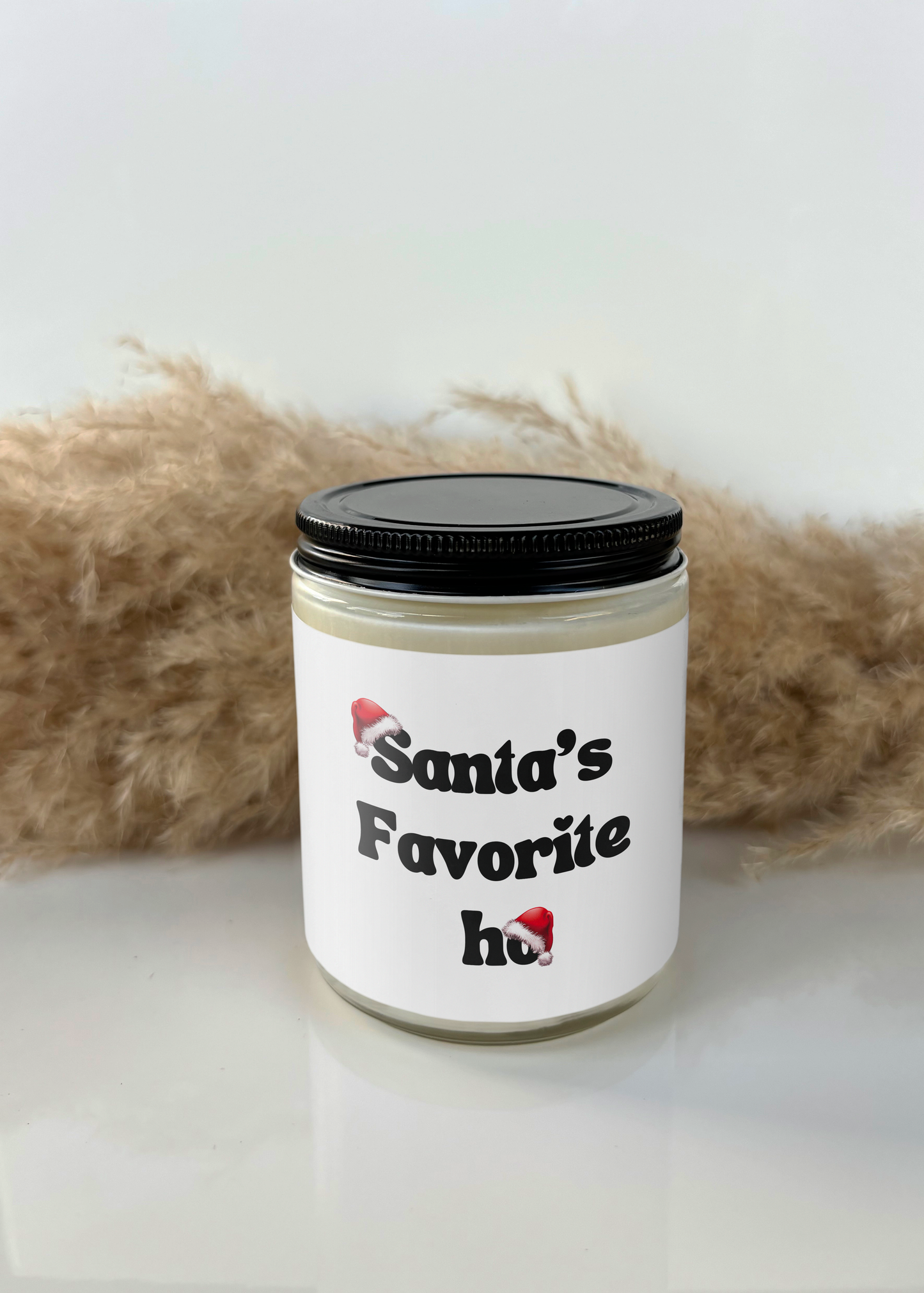 SANTA'S FAVORITE HO CANDLE