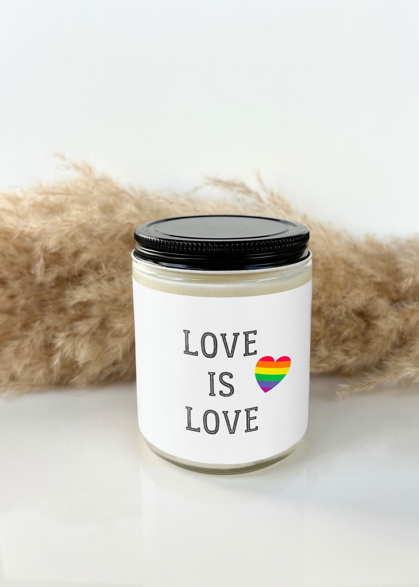 LOVE IS LOVE CANDLE