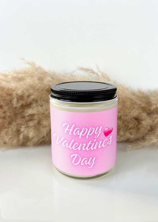 HAPPY VALENTINES DAY CANDLE