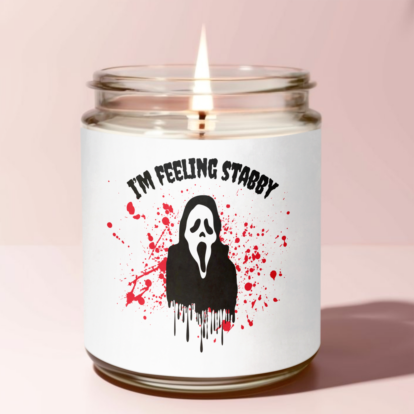 I’m Feeling Stabby Halloween Candle