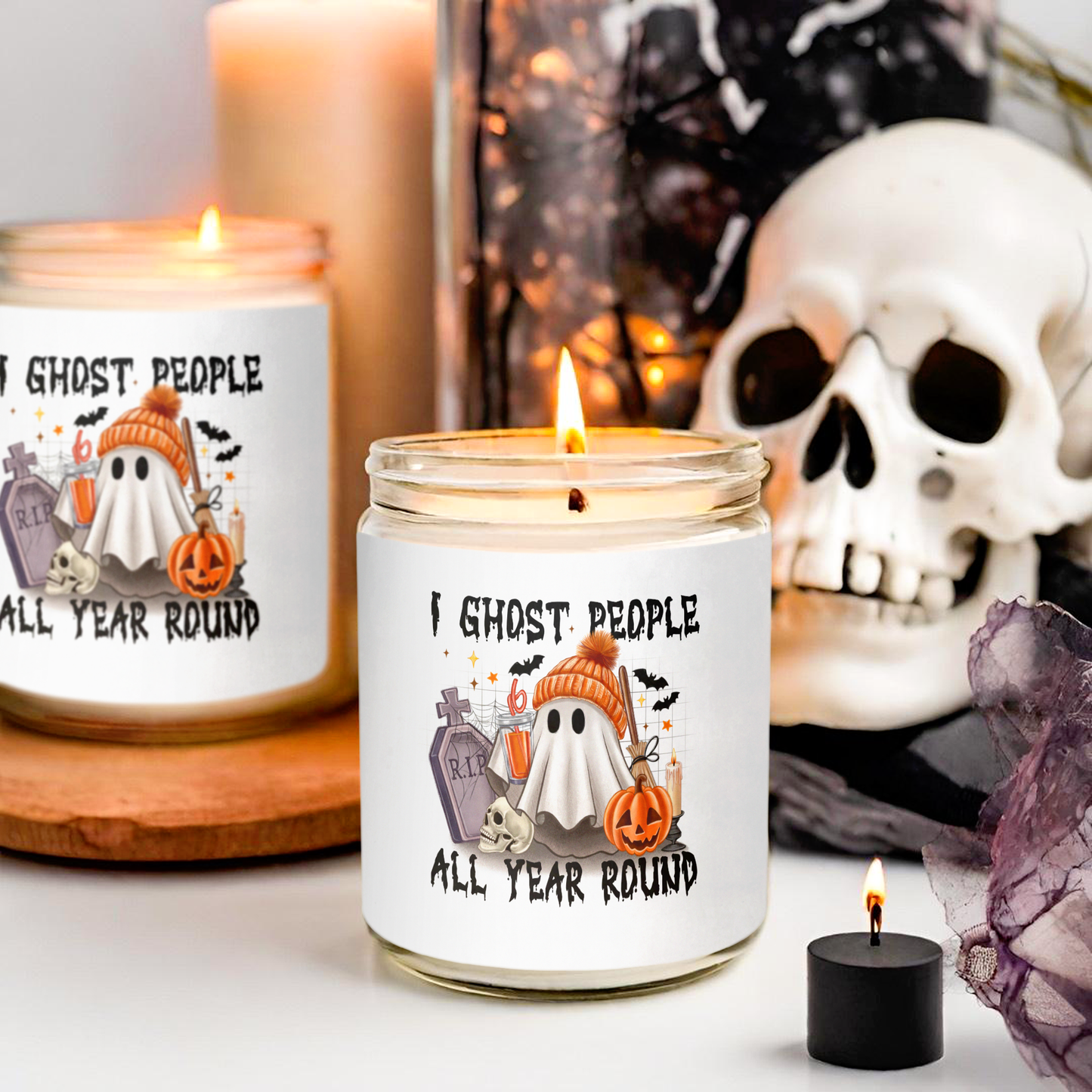 I Ghost People All Year Round Candle