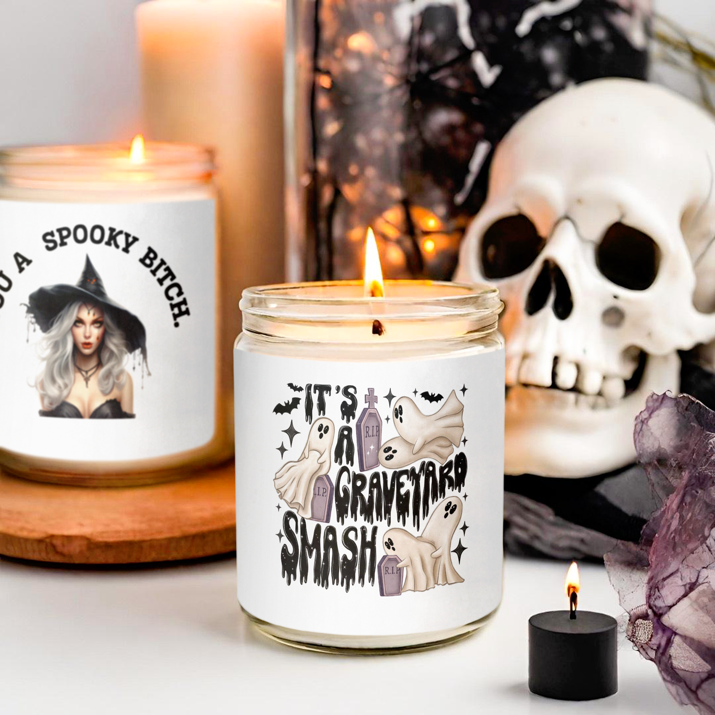 It’s a Graveyard Smash Candle