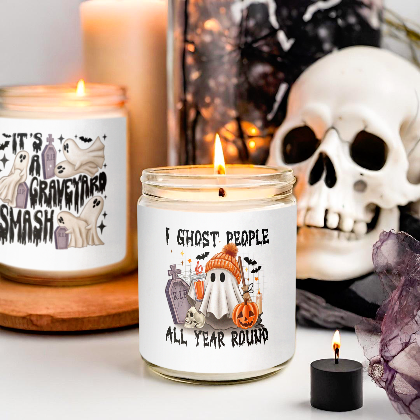 I Ghost People All Year Round Candle